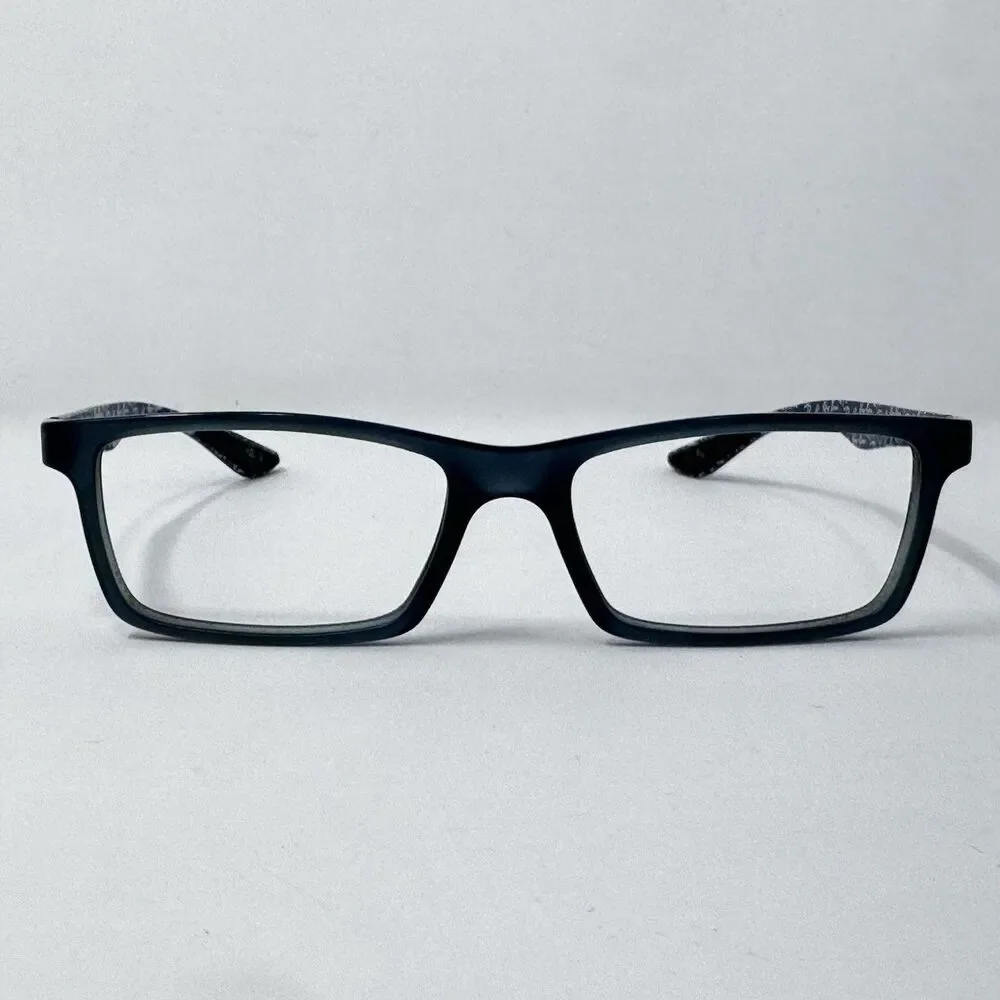 Ray-Ban RB8901 5262 Blue Carbon Fiber Eyeglass Frames 53-17-145 Authentic (B)